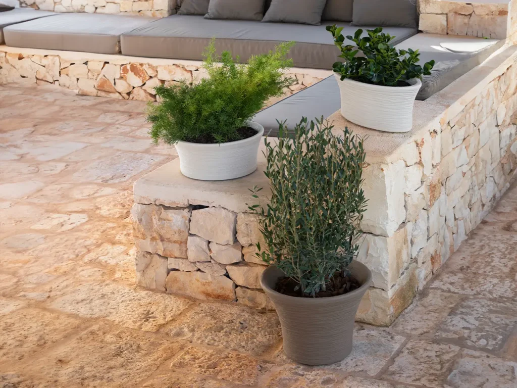 vasar collezione radici mediterranee country vaso con intagli artigianali per esterni ed interni copertina 2